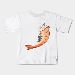 Shrimp Cat Kids T-Shirt